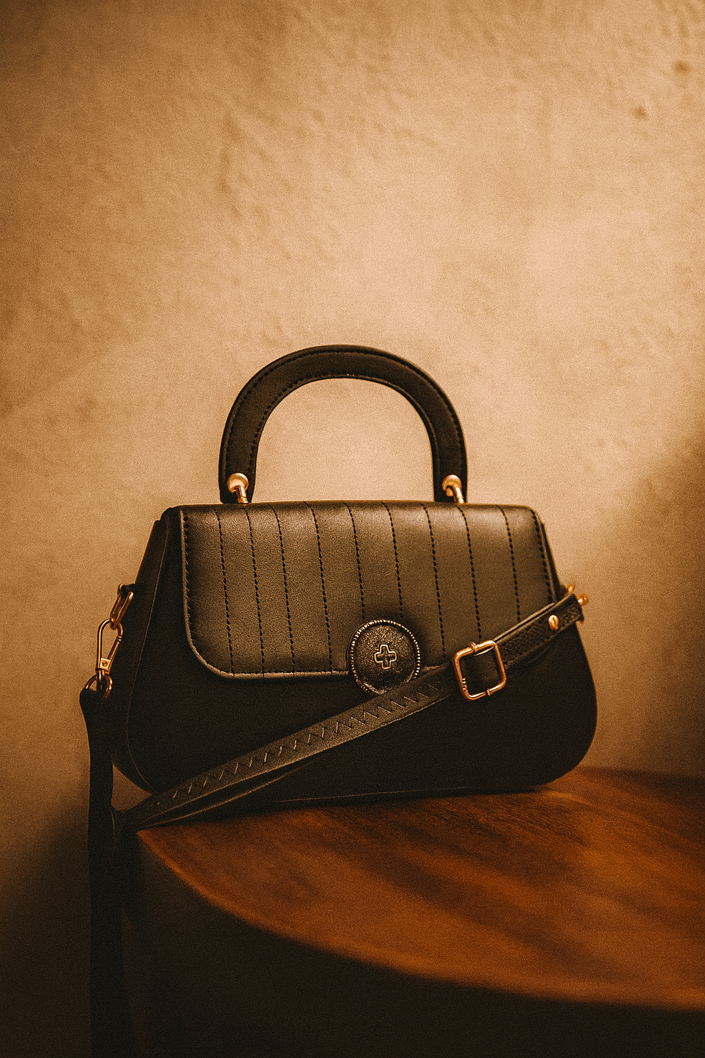 Vintage Luxe Leather Handbag – Timeless Elegance for Every Outfit