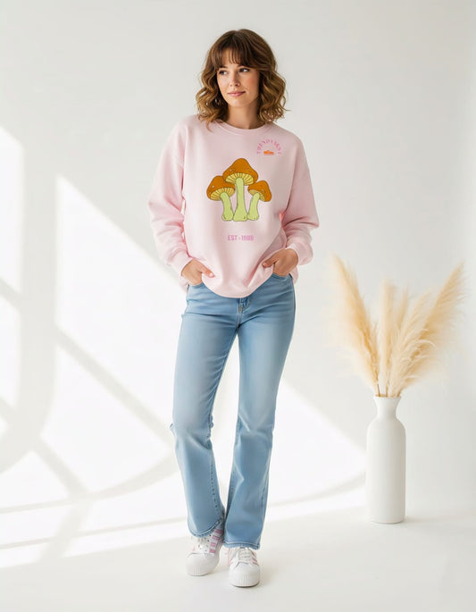 Be Kind to Your Mind Sweatshirt for girls – Comfort Fit by Trendy Nest