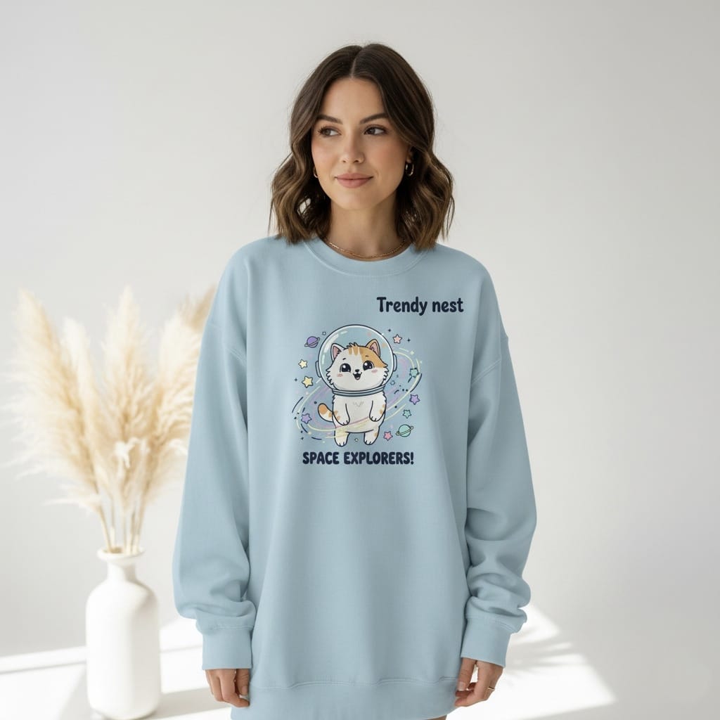 Be Kind to Your Mind Sweatshirt for girls – Comfort Fit by Trendy Nest