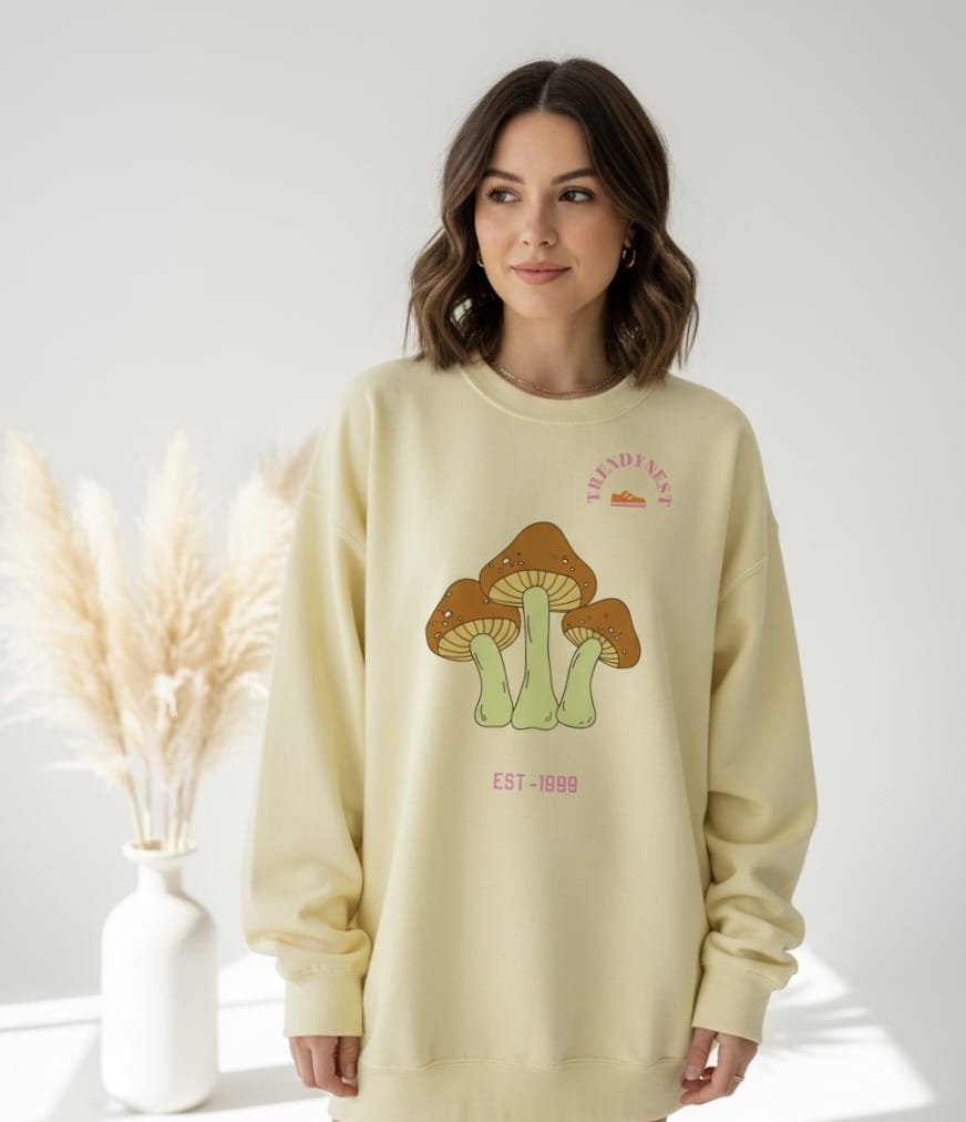 Be Kind to Your Mind Sweatshirt for girls – Comfort Fit by Trendy Nest